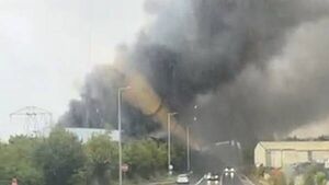 Large fire breaks out at waste disposal plant in Balbriggan area Large fire breaks out at waste disposal plant in Balbriggan area