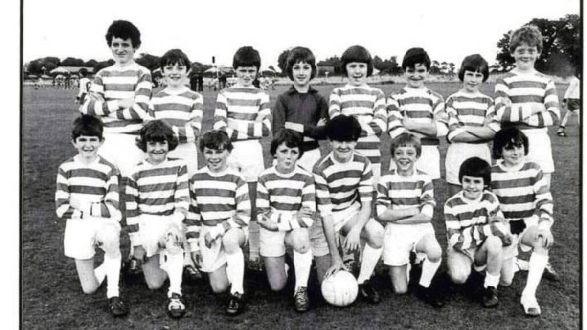 Reunion of 1975 All-Ireland winning Community Games team