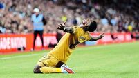 Marc Guehi among Crystal Palace’s scorers in easy win at struggling Aston Villa