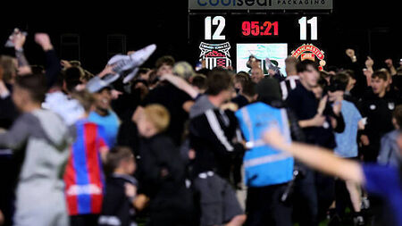 Grimsby fined by EFL for fielding ineligible player in cup win over Man Utd