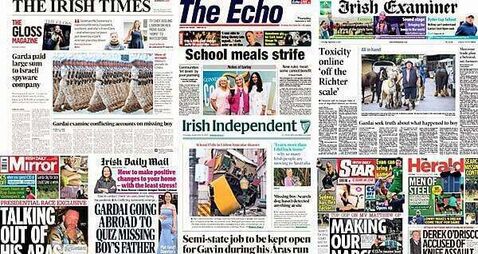 What the papers say: Thursday's front pages
