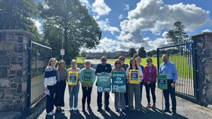 Roscommon school stands in solidarity with striking secretaries and caretakers Roscommon school stands in solidarity with striking secretaries and caretakers