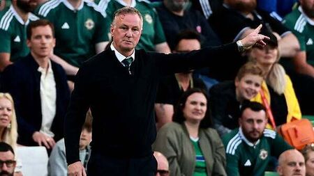 Michael O’Neill excited by Northern Ireland’s ‘big step up’ against Germany