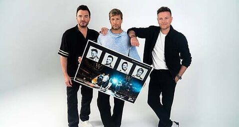 Limited edition stamps released to mark 25 years of Westlife