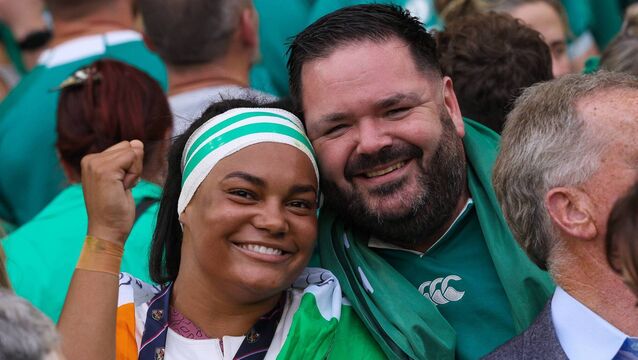 Oran proud of links to Irish women’s rugby team