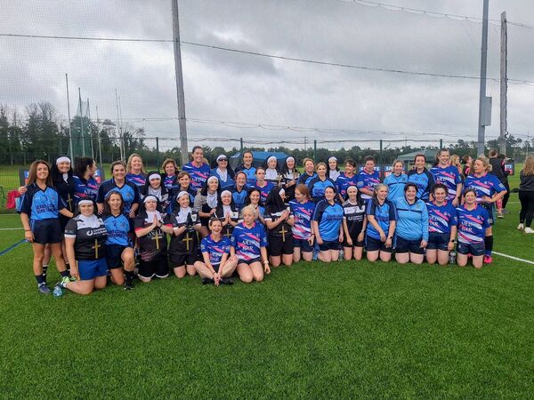 The Western Gaels, Éire Óg and St. Dominic's Gaelic4Mothers and Others teams that took part in last weekend's national blitz in Portmarnock. The Western Gaels, Éire Óg and St. Dominic's Gaelic4Mothers and Others teams that took part in last weekend's national blitz in Portmarnock.