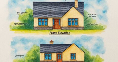 County Roscommon site on the market with full planning permission for 14 homes