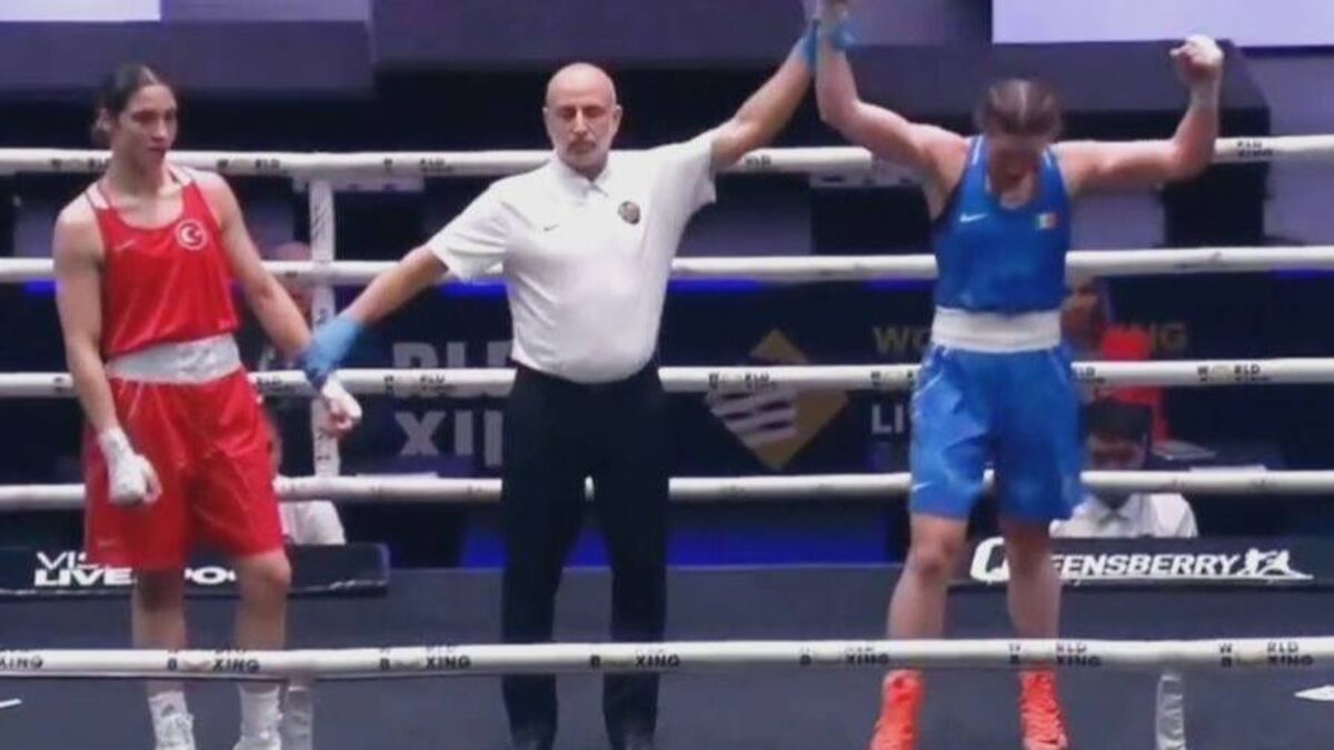 Watch the moment Aoife O'Rourke is declared world champion