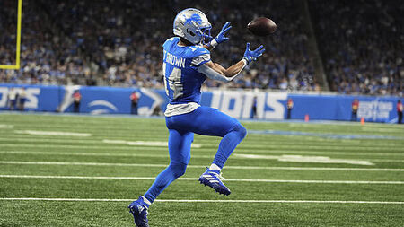 Amon-Ra St Brown stars as Detroit Lions beat NFC North rivals Chicago Bears
