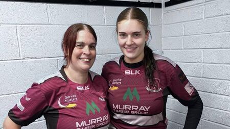 Mother and daughter line out for local rugby women's team