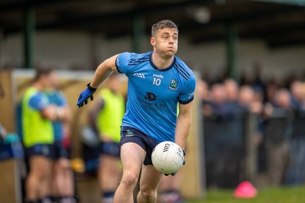 Western Gaels captain, Finbarr Cregg, grabbed his side's all-important goal against St. Dominic's in Kilbride on Friday evening. Western Gaels captain, Finbarr Cregg, grabbed his side's all-important goal against St. Dominic's in Kilbride on Friday evening.