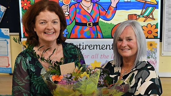 Roscommon teacher honoured on her retirement