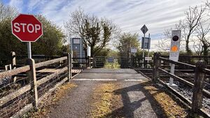 New train detection warning system installed at County Roscommon level crossing