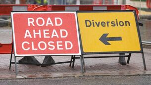 <p>The road will close from Thursday until October 1st.</p>