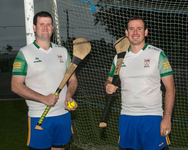 Brothers Darragh and Michael T. McCormack will be hoping to bring senior hurling championship glory back to Rockfield on Sunday evening. 