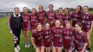 <p>The Boyle U-14 girls' football panel that defeated Pádraig Pearses in Saturday's Division 4A Championship final in Ballyleague. </p>