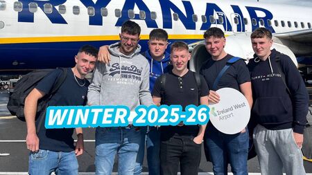 Eleven routes and 23,000 extra seats announced for Ireland West Airport's winter schedule