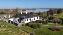 County Roscommon bungalow has panoramic views over lake