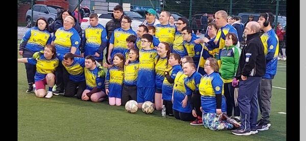 The victorious Roscommon Special Olympics Club team