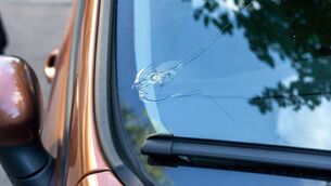 <p>Hugh Lynn says a crack on his windscreen has become more than an annoyance. Pic: iStock </p>