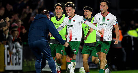 Cork City land place in FAI Cup final after 3-0 win against St Pat's