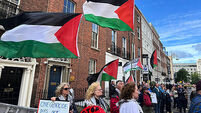 Thousands call for sanctions on Israel during Dublin rally