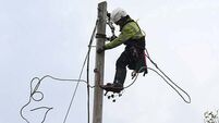 Storm Amy: Over 35,000 properties without power across island of Ireland