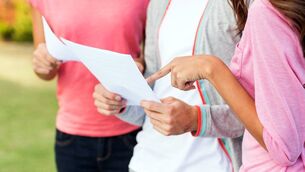<p>A total of 73,336 candidates are receiving their results.</p>