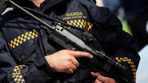 <p>The Garda’s Armed Support Unit (ASU) were in Frenchpark village this morning.</p>