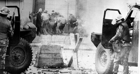 Bloody Sunday trial hears account of witness who saw a soldier firing his gun
