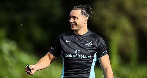 James Lowe keen to hit the ground running on Leinster return