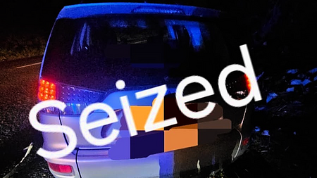 Driver who was five times over limit tried to drive through checkpoint