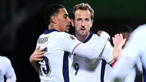 Harry Kane double leads England to World Cup with rout of Latvia Harry Kane double leads England to World Cup with rout of Latvia