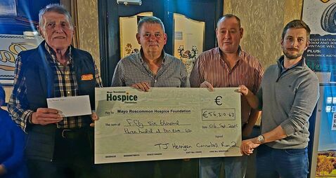 Over €56,000 raised for hospice through Roscommon Cannonball Run fundraiser