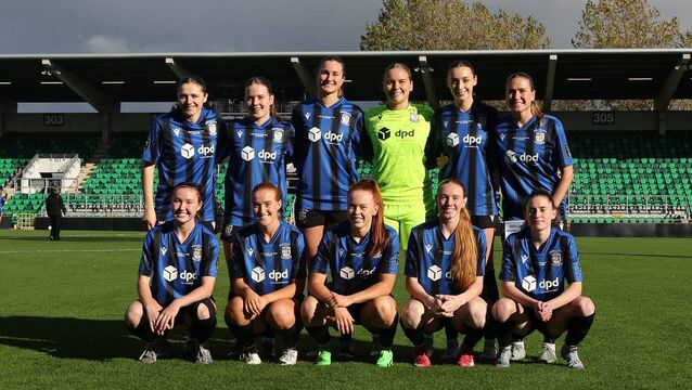 <p>The Athlone Town team that claimed the FAI Cup. Picture: INPHO/Bryan Keane</p>