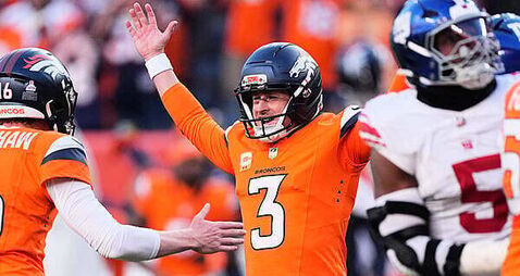 Denver Broncos complete historic comeback in one-point win over New York Giants