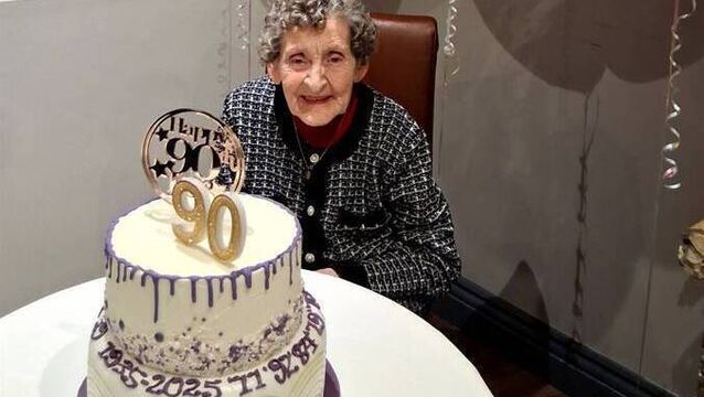 <p>Peg is 90 years young. Pic: Noreen Gaffney</p>