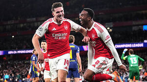 Viktor Gyokeres ends drought as Arsenal stun Atletico Madrid with goal blitz Viktor Gyokeres ends drought as Arsenal stun Atletico Madrid with goal blitz