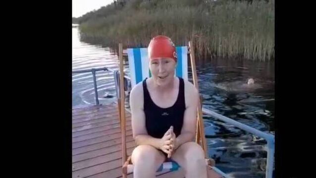 Eimear's mammoth 'deck chair trek’ 