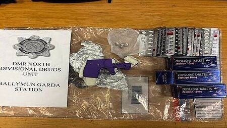Man (40s) arrested after 3D-printed firearm and drugs seized in Ballymun