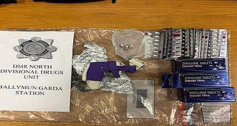 Man (40s) arrested after 3D-printed firearm and drugs seized in Ballymun
