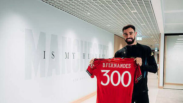 Unfinished business at Man Utd for Bruno Fernandes as he prepares for 300th game
