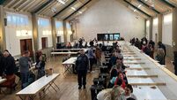 First ballot boxes opened and tally figures are emerging with Connolly taking early lead First ballot boxes opened and tally figures are emerging with Connolly taking early lead