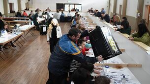 <p>The scene at the count centre in Roscommon. Pic: Gerard O'Loughlin</p> <p>The scene at the count centre in Roscommon. Pic: Gerard O'Loughlin</p>