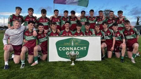 Castlerea St. Kevin's power their way to Division One minor football title