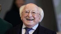 Michael D Higgins spends night in hospital