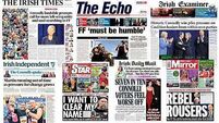 What the papers say: Monday's front pages What the papers say: Monday's front pages