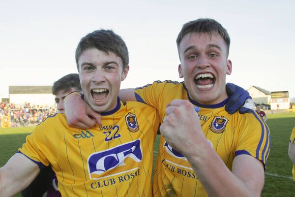 Kieran Kilcline and Enda Smith celebrate winning the Connacht U-21 final in 2015. Picture: INPHO/Mike Shaughnessy Kieran Kilcline and Enda Smith celebrate winning the Connacht U-21 final in 2015. Picture: INPHO/Mike Shaughnessy