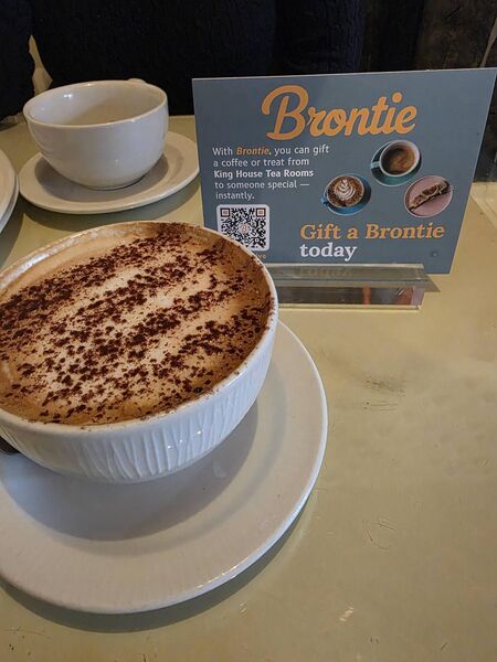 Brontie is now live at King House Tea Rooms offering a small selection of coffees and treats that can be sent instantly to friends, family, or colleagues. It’s a simple way to make someone’s day, and to support independent Irish cafés at the same time.