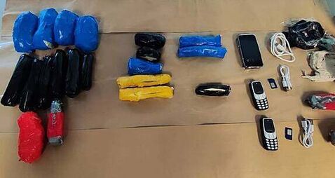 Two men arrested in Dublin after seizure of drugs worth €40k and contraband